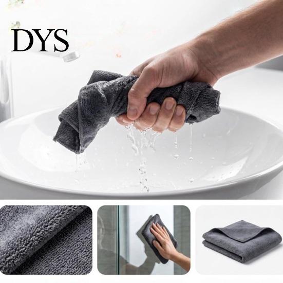 Eco Friendly Water Only Cleaning Wipes 5PCS Cloth, Thickened Reusable Microfiber Lint-Free Excellent Professional Grade Grease Removal Rags Absorption