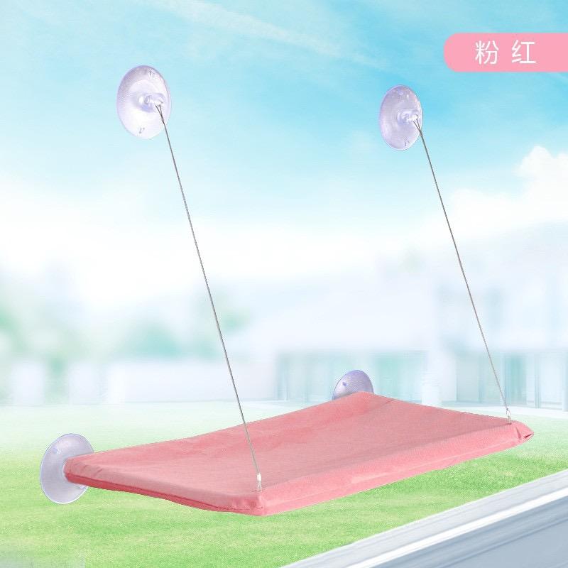 

Новый кошачий гамак, кровать для кошки, монтируемая на окно, моющаяся, съемная, кровать для питомца, присоска, полка, сумка, кровать, сиденье для сна кошки, аксессуары для домашних животных розовый