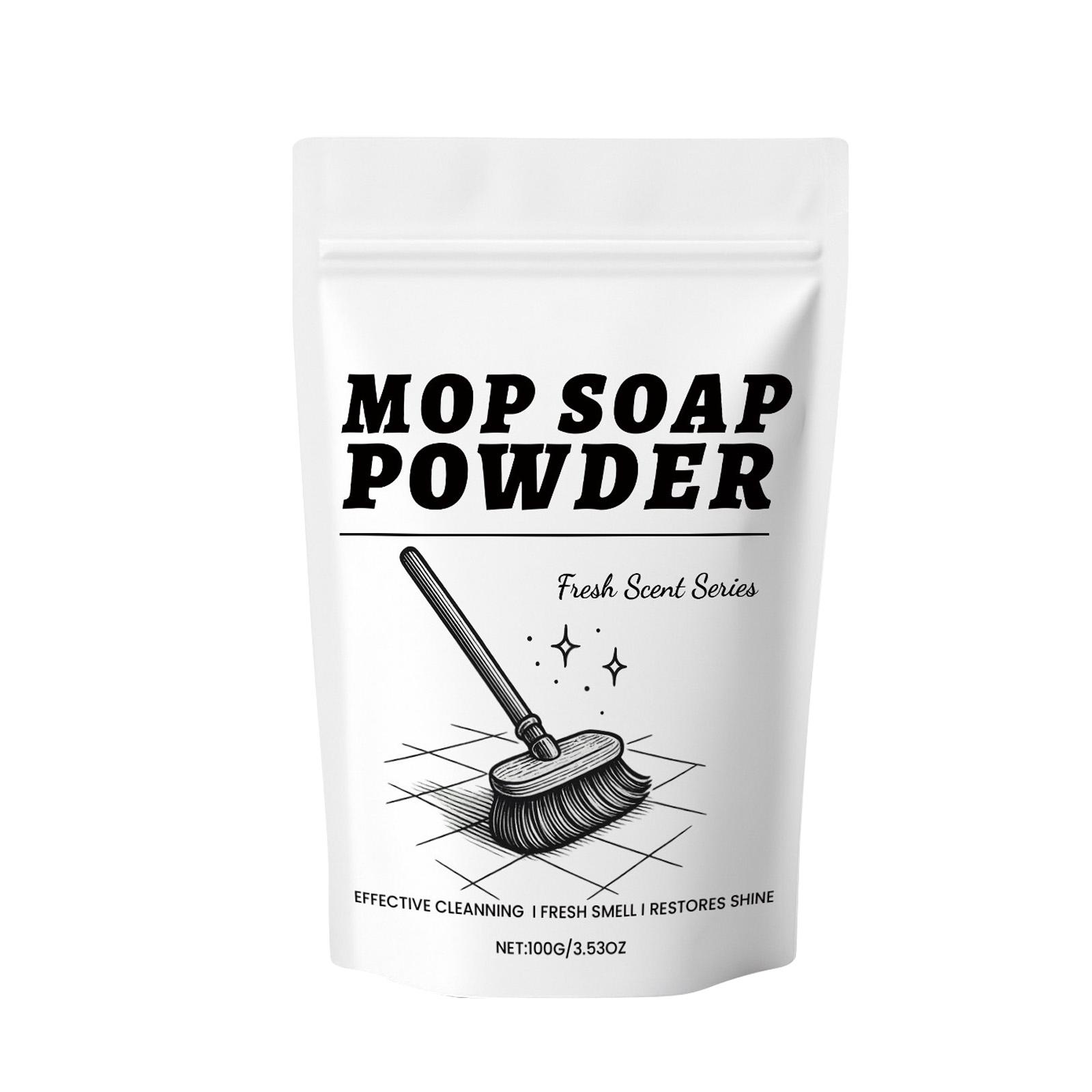 

Мыло Вейв, Порошок для мытья полов, Ароматизированный порошок для швабры для чистки плитки и деревянных полов One Size белый