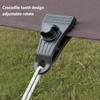 10PCS Heavy Duty Tarp Clips - Windproof Lock Clamps for Canopy/Tent/Pool Cover, Grip Camping Fasteners w/Carabiner
