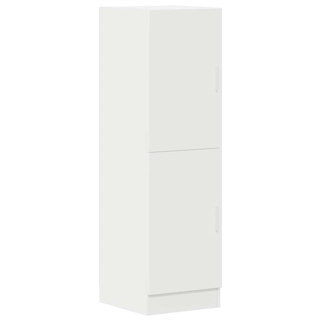 Vidaxl Szafka Kuchenna, Biała 38X41,5X131,5 Cm Materiał Drewnopochodny