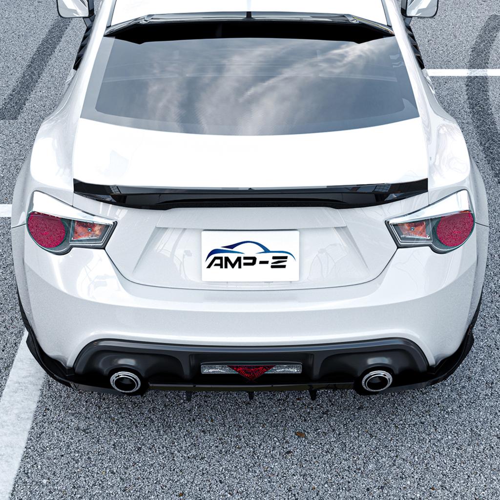 For Toyota GT86 Scion FR-S FRS 2013-2016 Subaru BRZ 2013-2021 Rear Bumper Diffuser Lip Boot Spoiler Splitter Bracket Protector