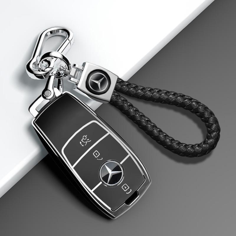 Mercedes-Benz E-Class 2016-2023 Key Cover, E260L/E300L AMG Buckle, Premium Protective Case.