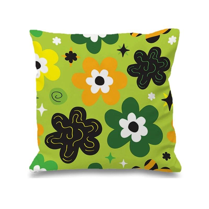 Nuove Federe Cuscino Decorativo Floreale Moda Copricuscini per Divano Soggiorno Camera da Letto Cameretta Bambini Decorazioni per la Casa