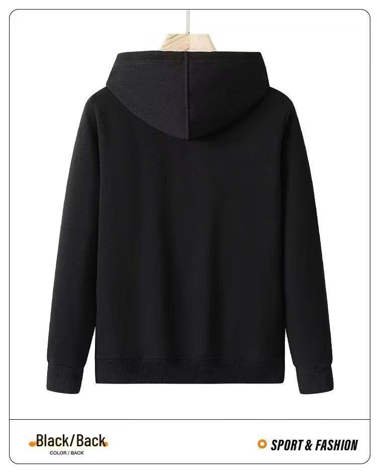 Men's Casual Sports Hoodie and Sweatpants Set - Spring/Autumn Outdoor Zipper Cardigan