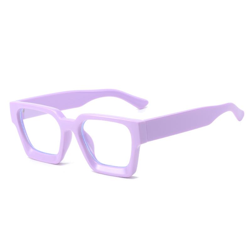 2022 Stylish Square Frame Glasses: European & American Fashion, Versatile and Simple Design