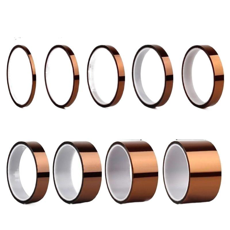 Gold Finger Polyimide Tape: Heat Resistant up to 200°C for Phone Repair & Battery Bandaging