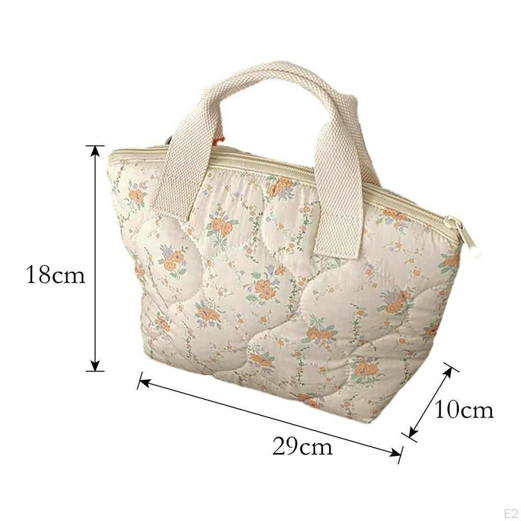 For Women Food Handbag Multi-Purpose Lunch Container Bag Outdoor Picnic Beach Work