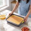 Silicone Baking Pan Rectangular Cake Mold With Easy Release For Home Baking And Swiss Roll Making