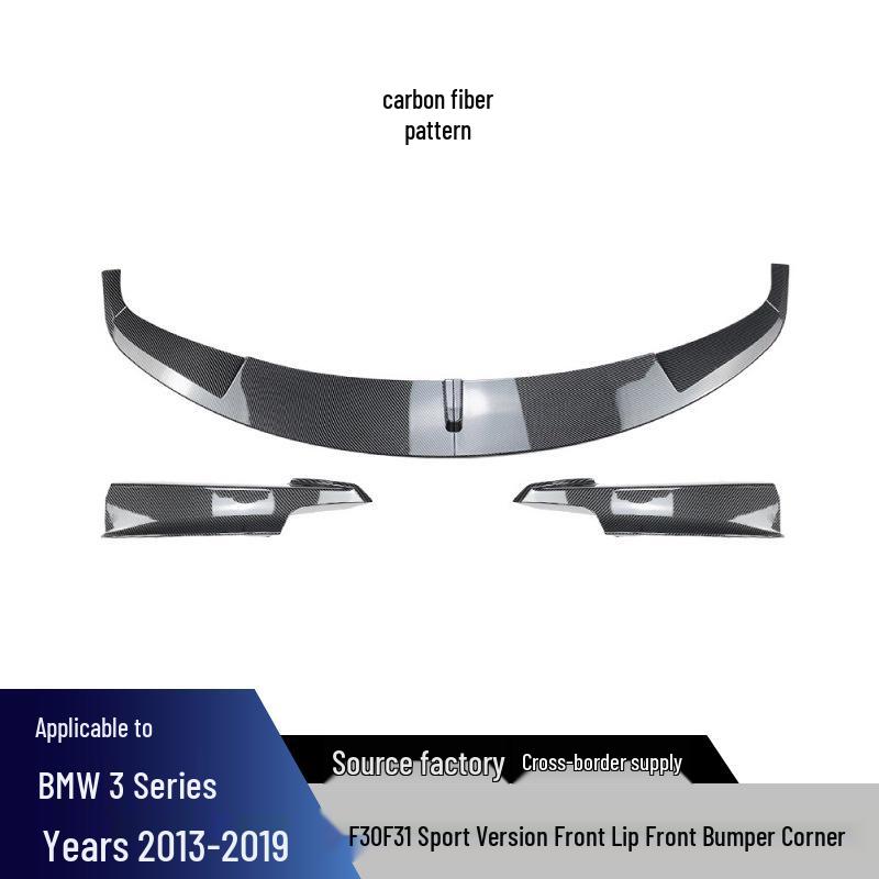 BMW Series Sport Front & Rear Lip Spoiler Grille Window Body Kit
