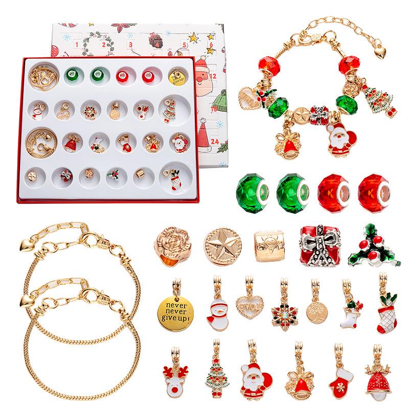 Advent Surprise Blind Box Set: DIY Creative Countdown Jewelry Christmas Gift