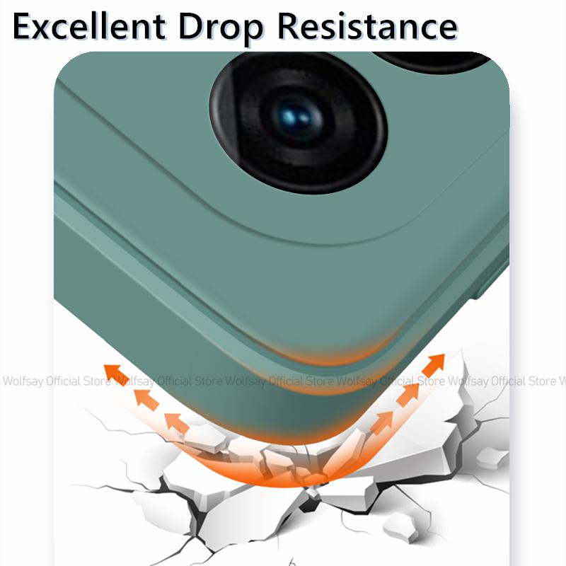 Für Vivo IQOO Z9 Fall Für Vivo IQOO Z9 5G Globale Abdeckung Stoßfest Flüssigkeit Silikon Luxus TPU Telefon Zurück Abdeckung für Vivo IQOO Z9