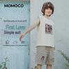 MOMOCO Boys' Summer Striped Vest & Pants Set