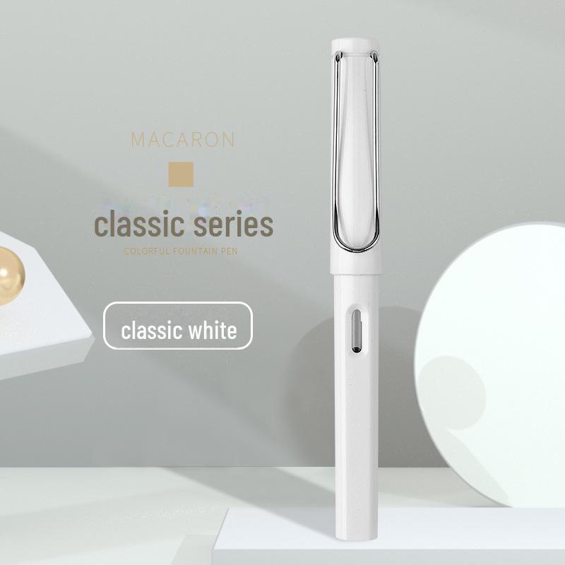 „Farbenfroher Schülerfüller mit auswechselbarer Tintenkapsel für Kalligrafie und richtige Schreibhaltung“