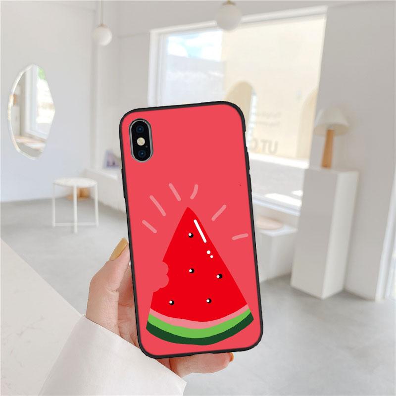 PP14 Cartoon Fruit Watermelon Case for Samsung A11 A12 A13 A15 A52S A53 A55 A56 A70 A71 A72 A73 F06 F16 F56 S10 Plus S10e