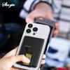 Universal Silicone Phone Card Holder Mobile Cell Phone Stand Credit Cardholder Adhesive Sticker Pocket for Iphone Samsung