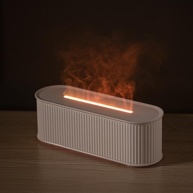 Silent Flame USB Humidifier & Aroma Diffuser with Colorful Night Light
