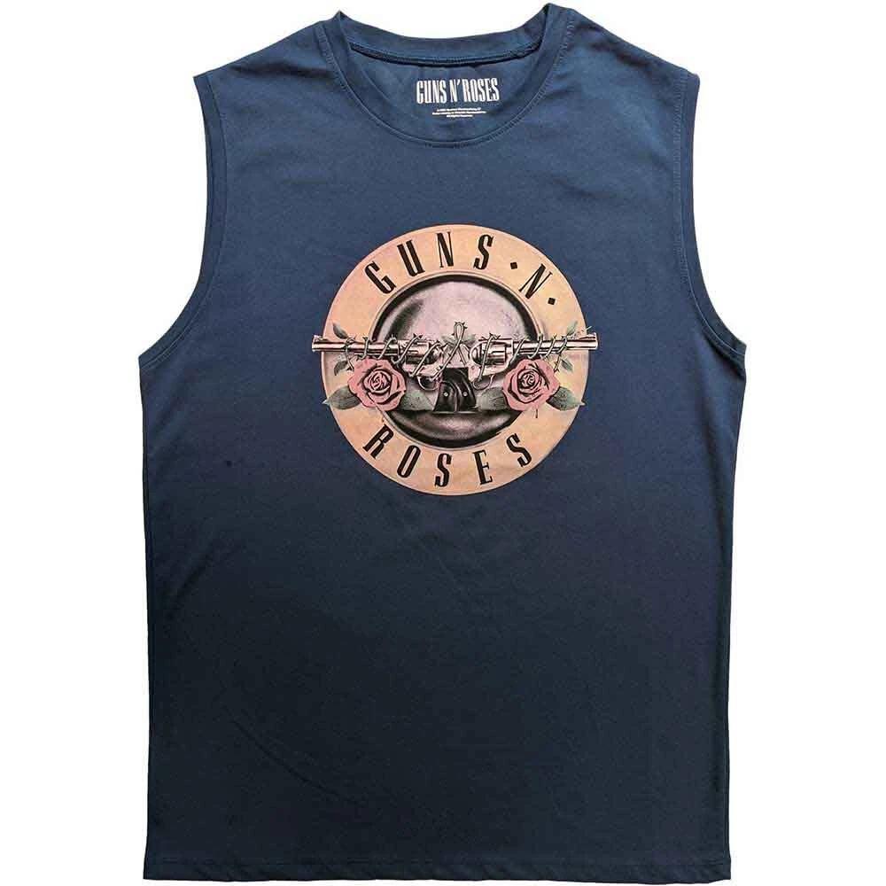 Guns N  Roses Unisex Tank T-Shirt: Classic Logo (Medium) L