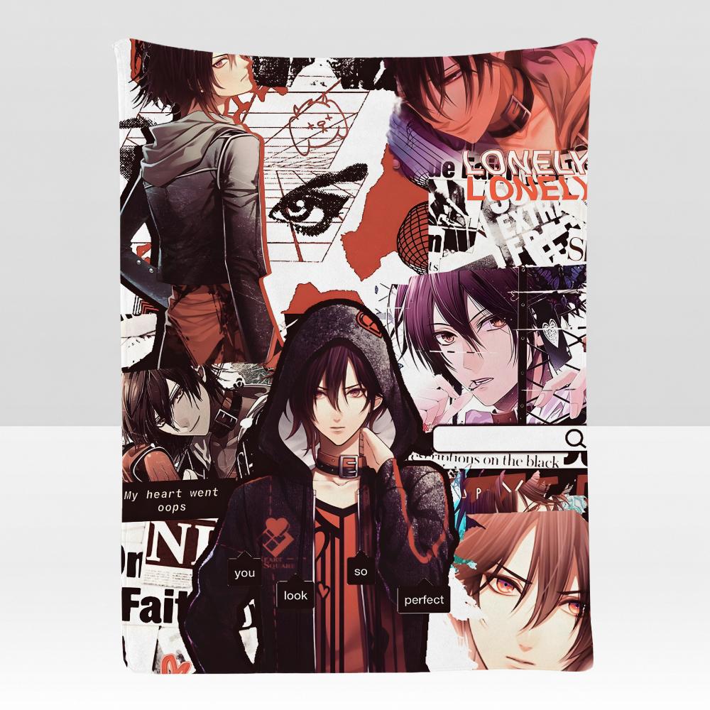 anime AAmnesia Story Throw Soft Flannel Blanket for Bed Bedroom Sofa Picnic Throw Skinfriendly Breathable Gift Cover