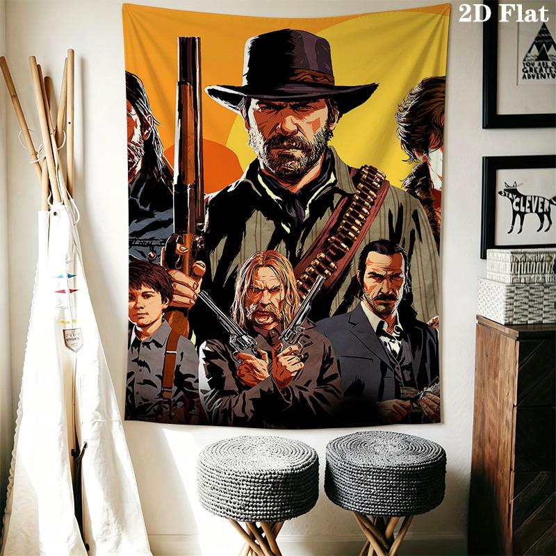 A Fistful of Dollars Pattern Home Decor Tapestry, Wall Hanging, Decorative RV Wall Cloth.MGT0918288