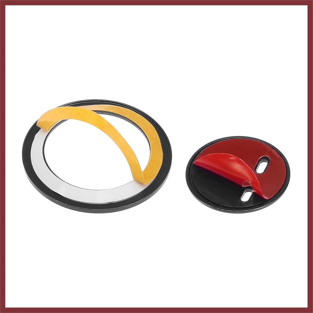 Car Start Stop Switch Button Cover with Ring Kit for Cadillac XTS XT5 CT6 Black Replace Parts