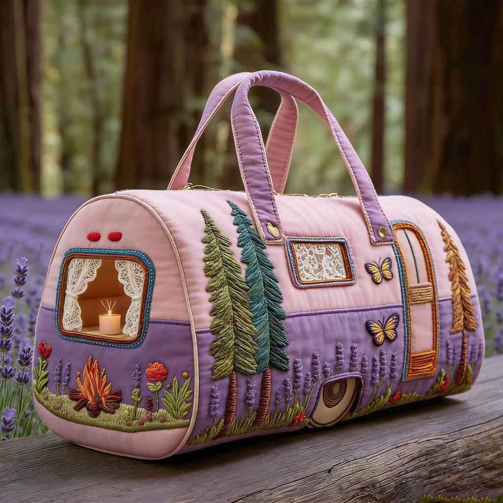 3D Chicken Series Quilted Pleated Cotton Travel Bag Fashion Printed Ladies Yoga Bag Handbag