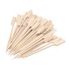 100cps 15/18/25cm Disposable Bamboo Skewer Food Fruit Bamboo Dessert Supplies Birthday Toothpicks Wedding Sticks Buffet Par C5Z2