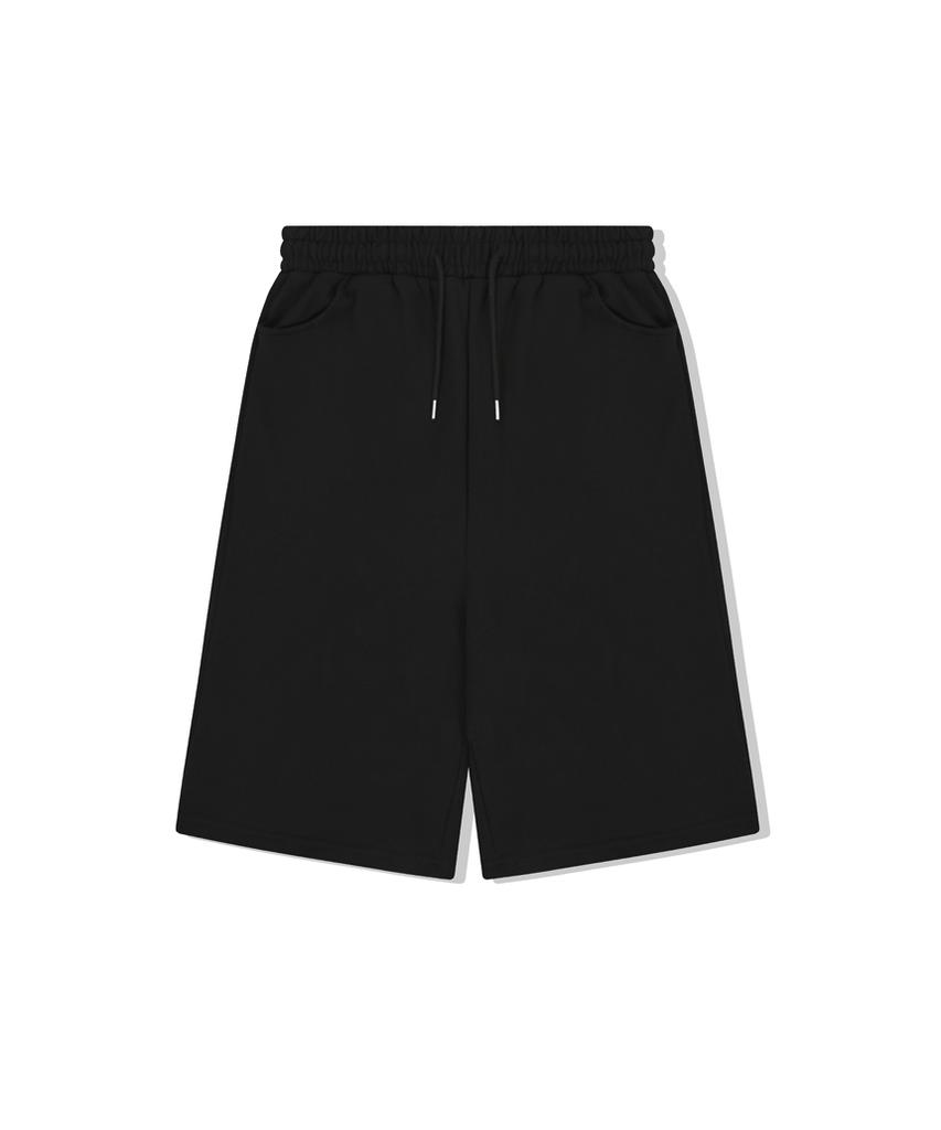 ESCAPEFROM Full Love Escf Print Bermuda Sweatpants Black