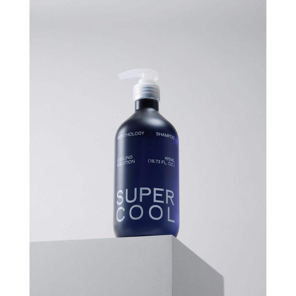 Mentology Super Cool Cooling Hair Loss Functional Shampoo, 495ml, 1 unit