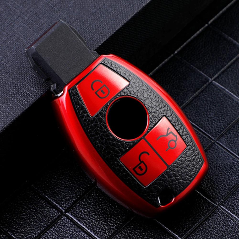 For Mercedes Key Case TPU Full Cover for CLA200 GLC260 C260l GLA C300 Car Keys Durable Protection