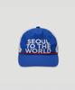 Peuluaen Fru& Needle Point Mix Mash Cap_White&Blue