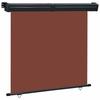 VidaXL Balcony Side Awning 160x250 Cm Brown