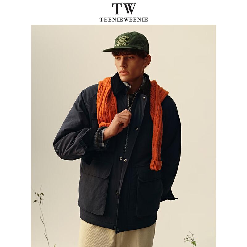 Teenie Weenie Men's Retro Badge Lapel Coat