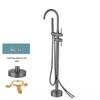 TLXT Floor-Mounted Bathtub Faucet Shower Set