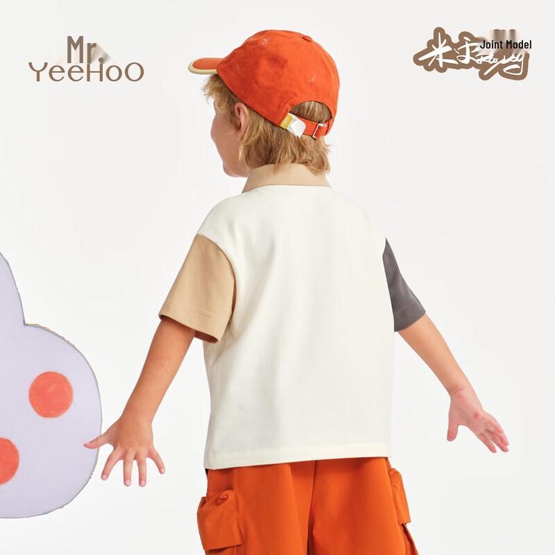 YEEHOO Boys' Mirei Collaboration Polo T-Shirt