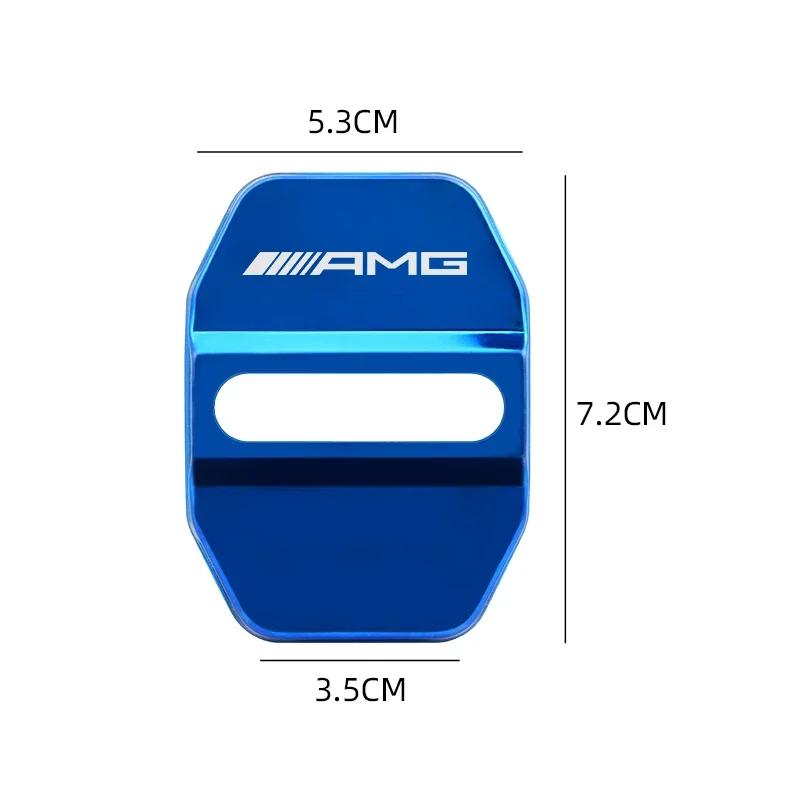 Pegatina para Coche Accesorios para Coche Funda para Cerradura de Puerta de Coche Para Mercedes Benz AMG W203 W206 W220 W205 W211 W212 W201 Decoración Automática St