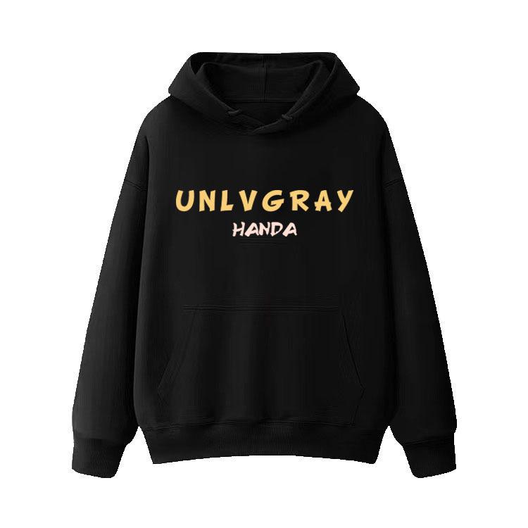 500G Korean Style Hooded Sweatshirt: Versatile Loose Fit for Autumn/Winter