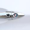 2/4/6 Pezzi Adesivo Emblema Tappo Serratura Portiera Auto Adesivo Protettivo per Alfa Romeo Giulia Stelvio Giulietta Spider GT 4C 8C Mito Brera Modifica