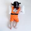 Infant Cotton Summer Cartoon Goku Romper - Cute & Lightweight Newborn Outfit
