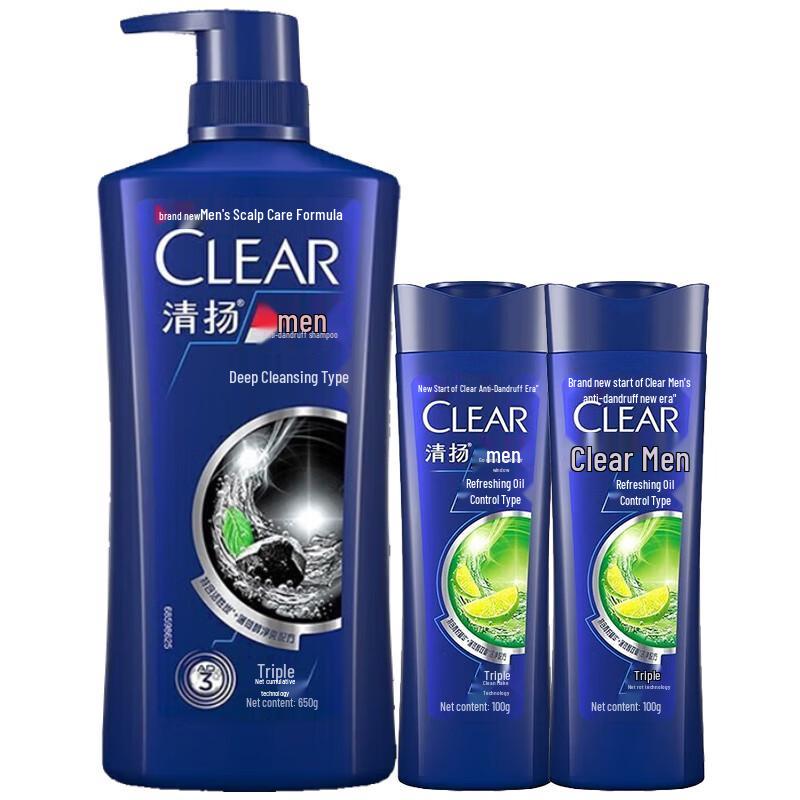 

Clear Men Deep Cleanse Anti-Dandruff Shampoo Set