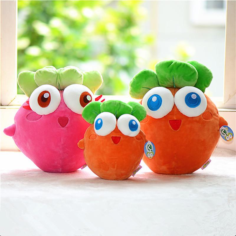 

3D Плюшевая игрушка-подушка в виде морковки для девочек 25cm, 160g