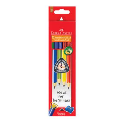 Faber-Castell Triangular Junior Grip Lead Pencil 12pcs (2B)