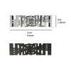 ahsgp6 3D Metal Alloy Plaid Logo Rear Trunk Fender Badge Emblem Sticker Decals For Tesla Model Y S 3 X Roadster 2022 Car Accessories