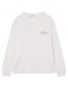 BUCKAROO Honey Double-Layered Chest Logo Long Sleeve T-Shirt Ivory