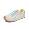 ins Korean version of the new lightweight retro German training white shoes female spring student flat casual shoes XFW1519