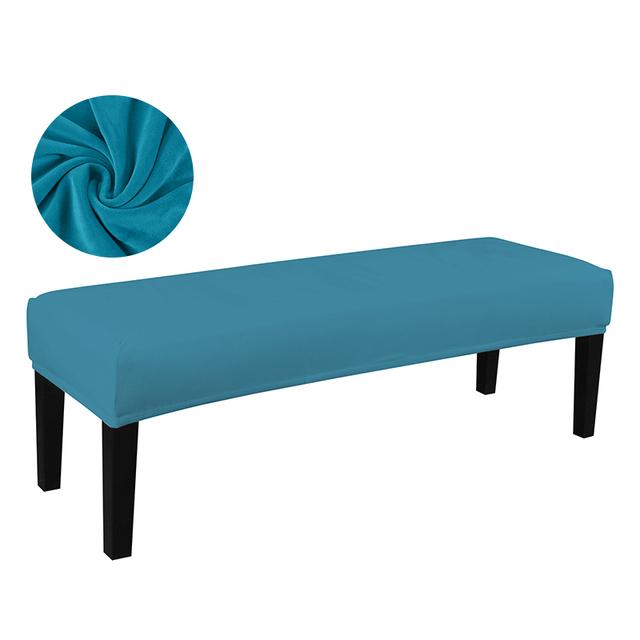 Samt Stoff Bankbezug Super Flauschig Elastisch Esszimmer Stuhl Bankbezüge Sitzbezug Für den Heimgebrauch Wohnzimmer Schlafzimmer Klavierzimmer