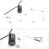 Carp Fishing Cage Three Hooks 40g Carp Trap Basket Feeder Holder Bait Cage Fishing Accessories Tools