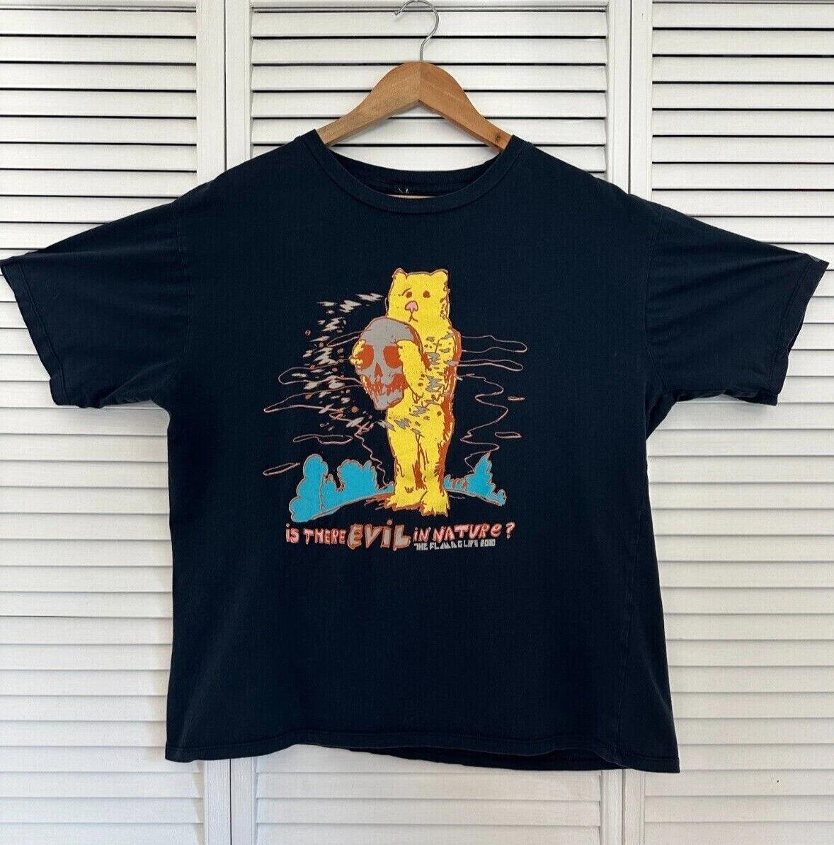 The Flaming Lips Is There Evil in Nature Black Short Sleeve Unisex S-5XL KH6950 XL