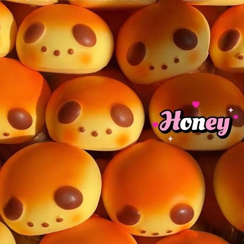 Jucării Squeeze Fidget Drăguțe cu Pâine, cu Ridicare Lentă, Jucărie Mochi Squishy Amuzantă pentru Ameliorarea Stresului, Anti-stres, de Strâns, pentru Copii și Adulți
