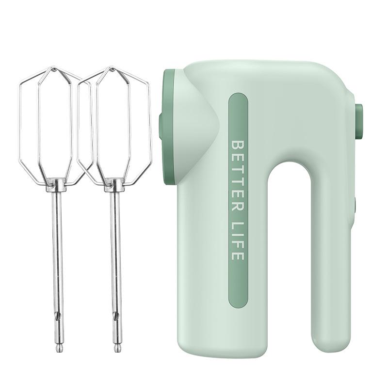 

Беспроводной многофункциональный электрический миксер для взбивания яиц для выпечки и кремов 165*73*138mm зелёный